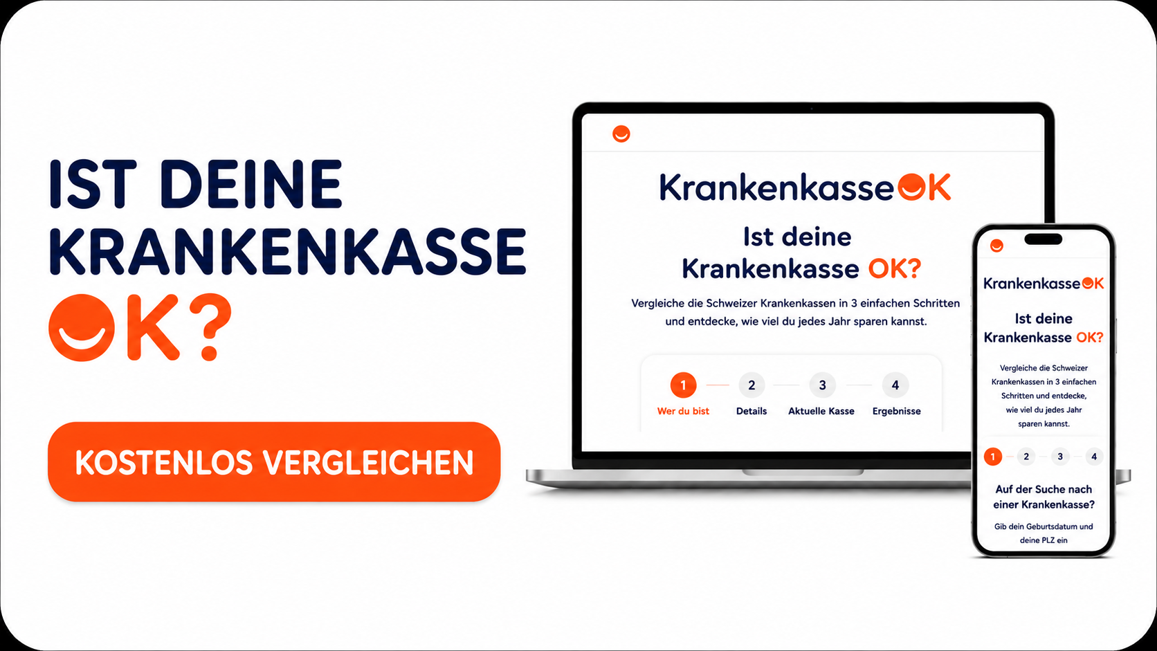 Ist Ihre Krankenkasse OK? Jetzt gratis vergleichen