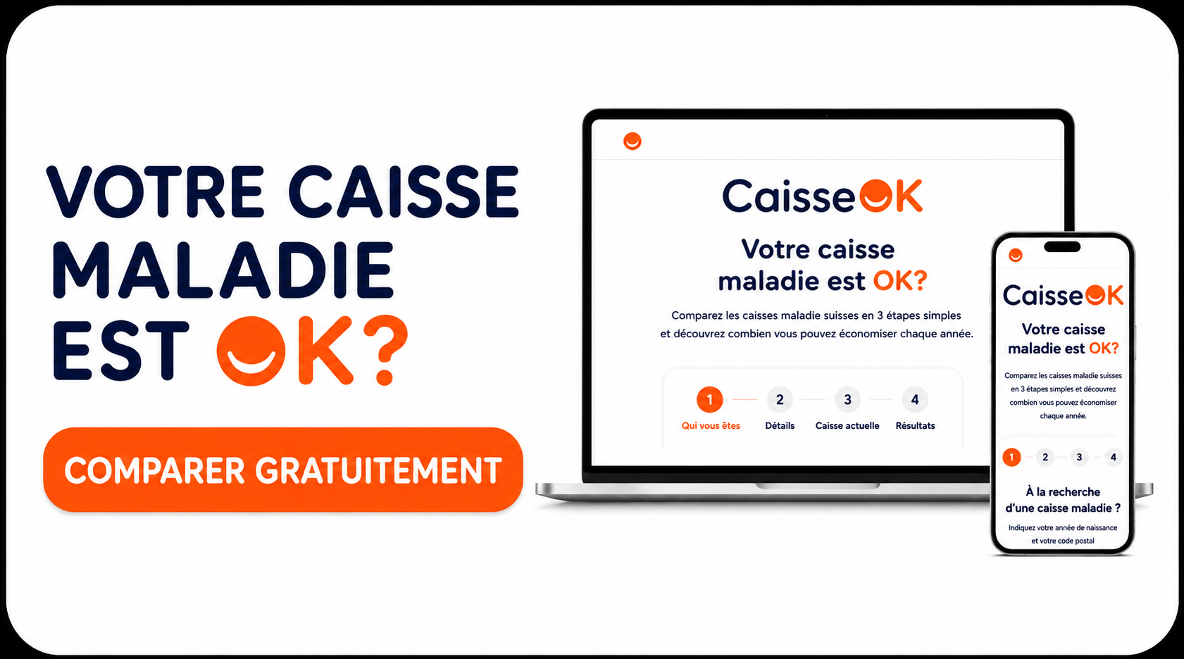 Votre caisse maladie est-elle OK ? Comparez gratuitement